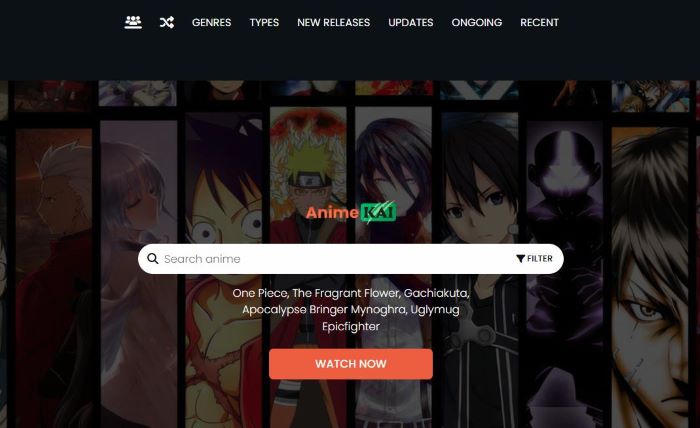 free anime websites dubbed animekai