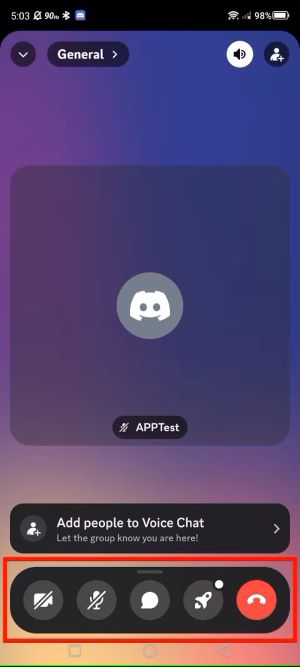 discord voice channel hotbar