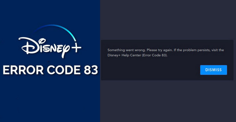 disney plus error code 83