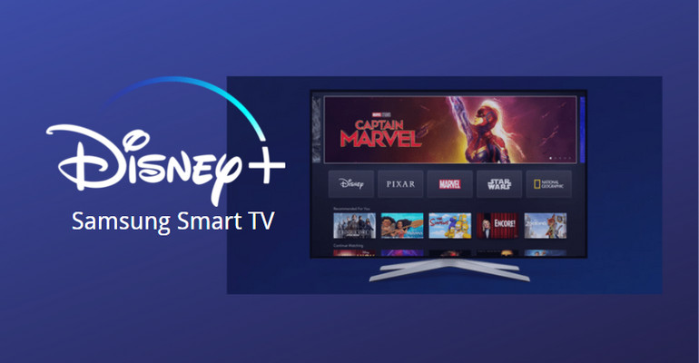 get Disney+ on samsung smart tv