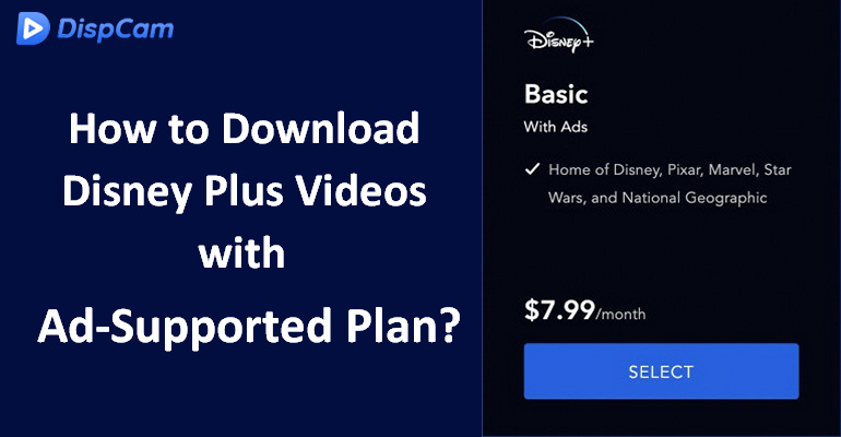 download disney plus video with ad-supported plan