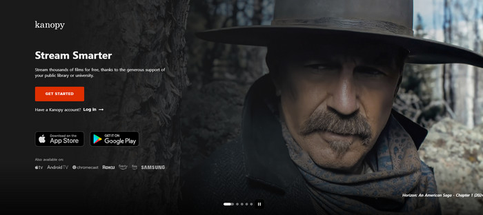 Kanopy movie sites for free