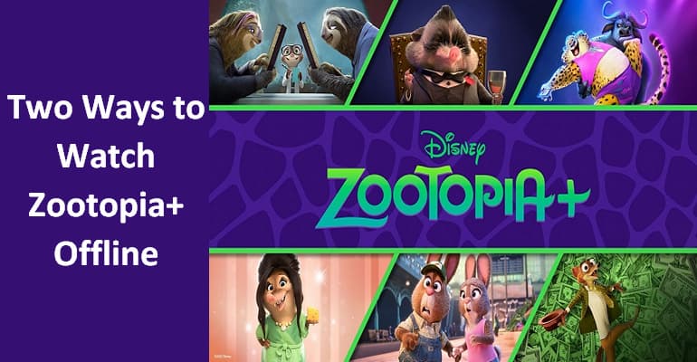 Two Ways to Watch Zootopia Offline DispCam