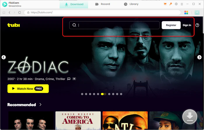 search video tubi